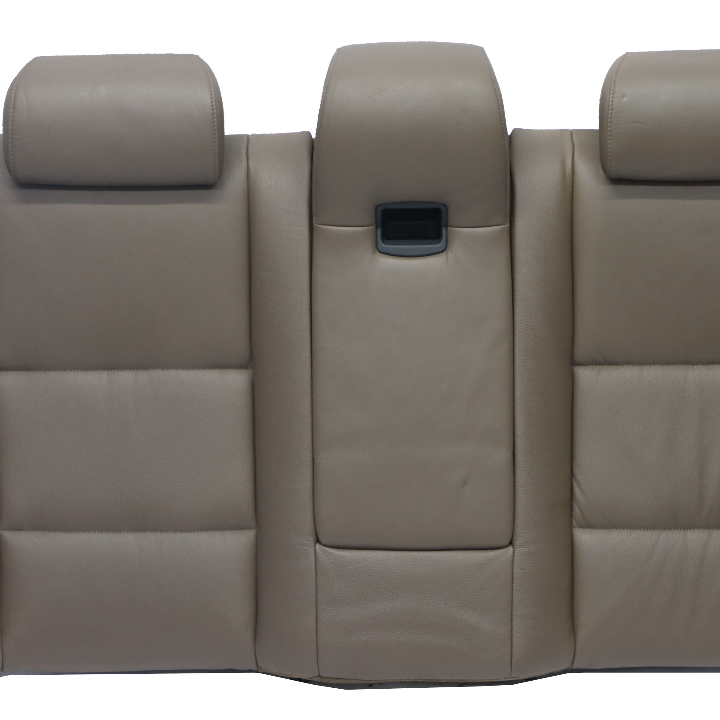 BMW E60 Interior Rear Seat Backrest Couch Cover Leather Dakota Truffle Brown