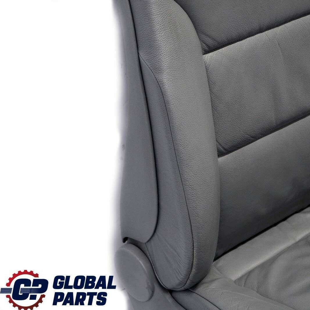 BMW 5 Series E60 E61 Grey Leather Front Right O/S Seat