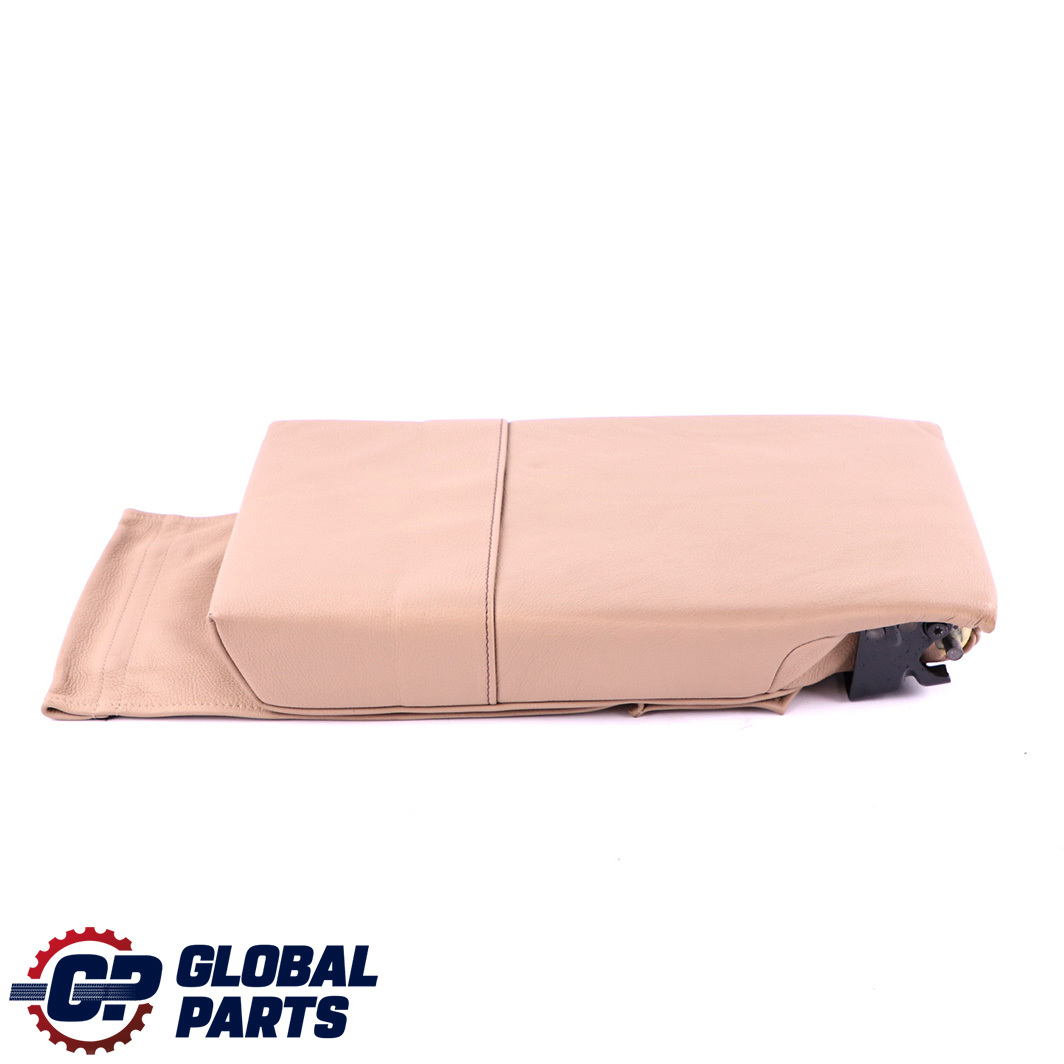 BMW X5 Series E53 Rear Seat Centre Armrest Leather Dakota Light Beige 7077918