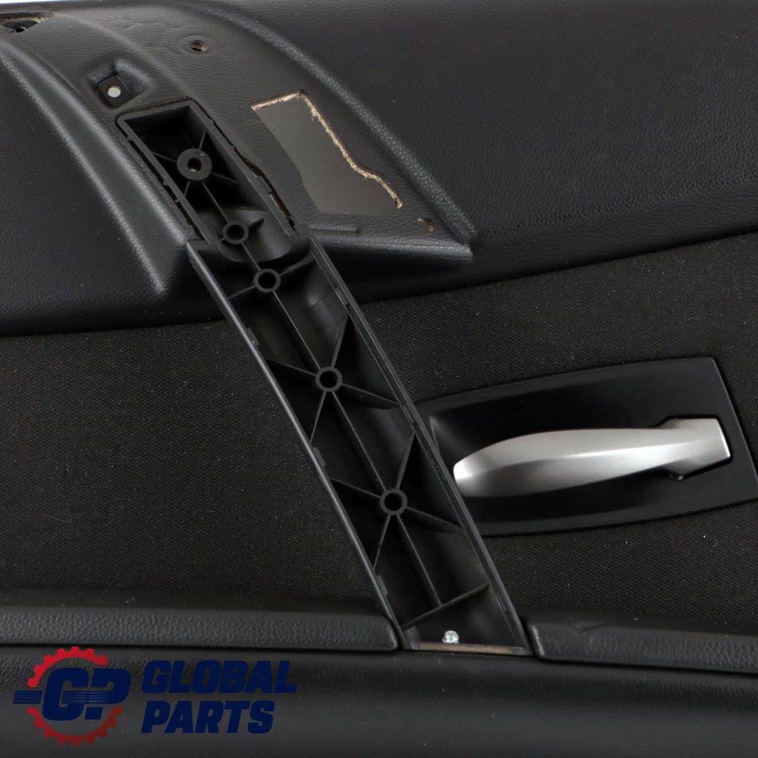 BMW E60 E61 Rear Right O/S Door Card Lining Cloth Cover Trim Black Panel