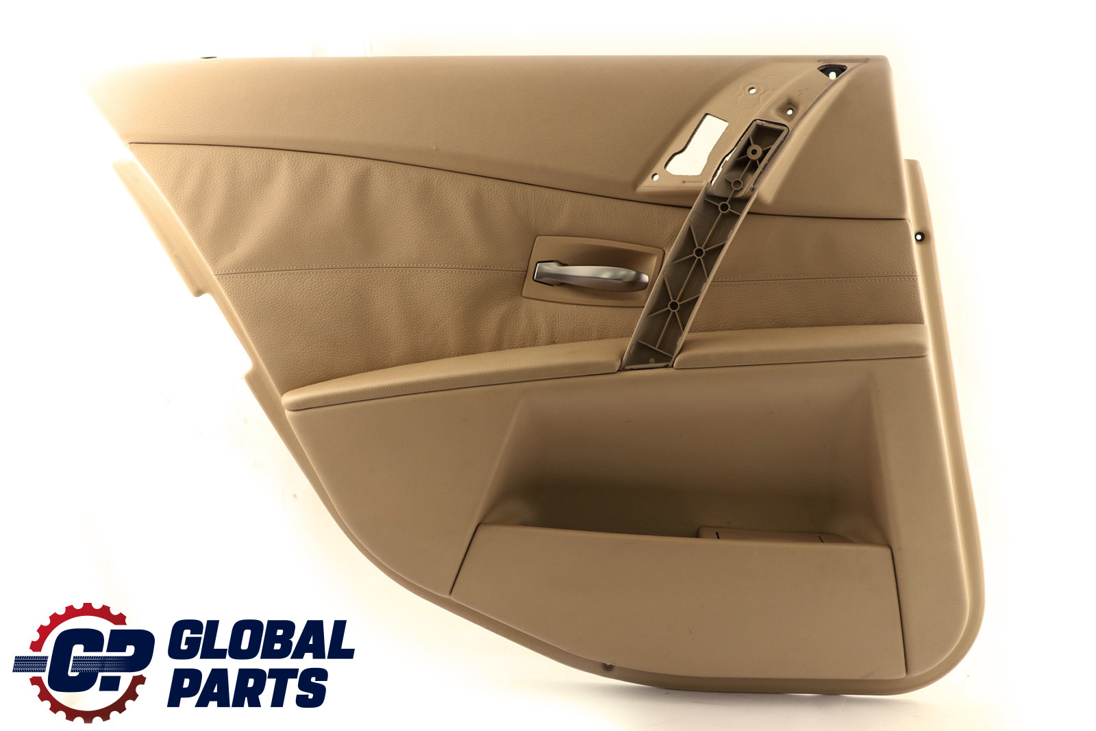 BMW 5 Series E60 E61 Door Card Lining Trim Panel Rear Left N/S Beige Leather