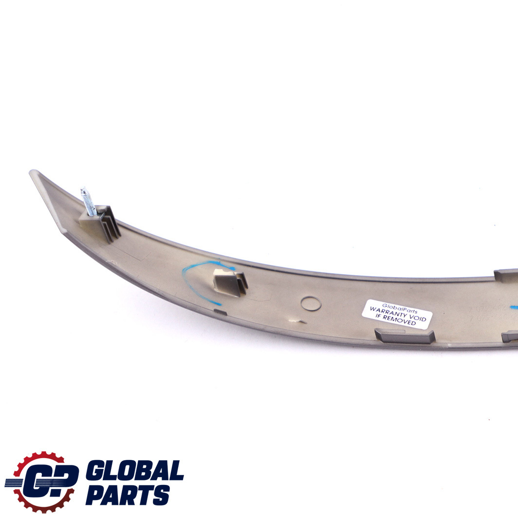 BMW 5 E60 E61 1 Rear Right Door Handle Trim Strip Titan Dunkel O/S 7079442