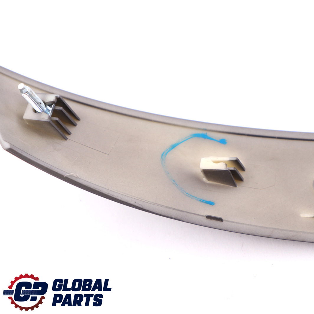 BMW 5 E60 E61 1 Rear Right Door Handle Trim Strip Titan Dunkel O/S 7079442