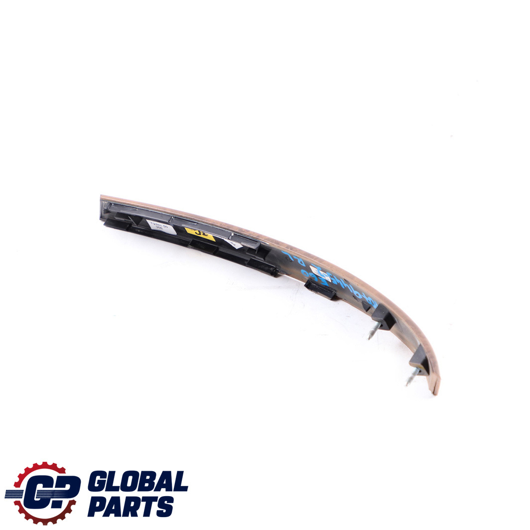 BMW 5 Series 2 E60 Handle Cover Trim Strip Rear Left N/S Poplar Woodgrain Light