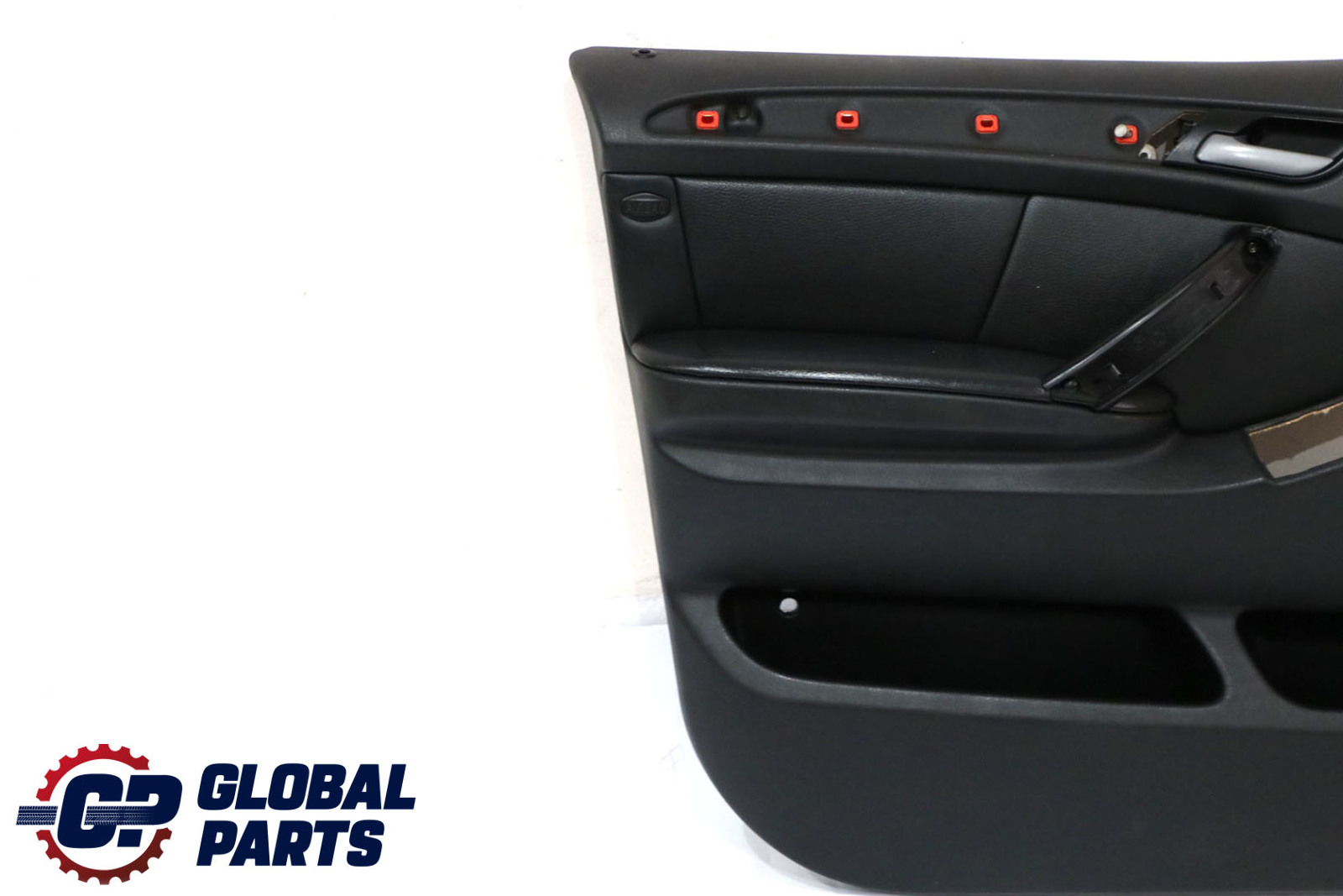 BMW X5 Series E53 1 Front Left N/S Door Card Black Leather Interior Trim Panel