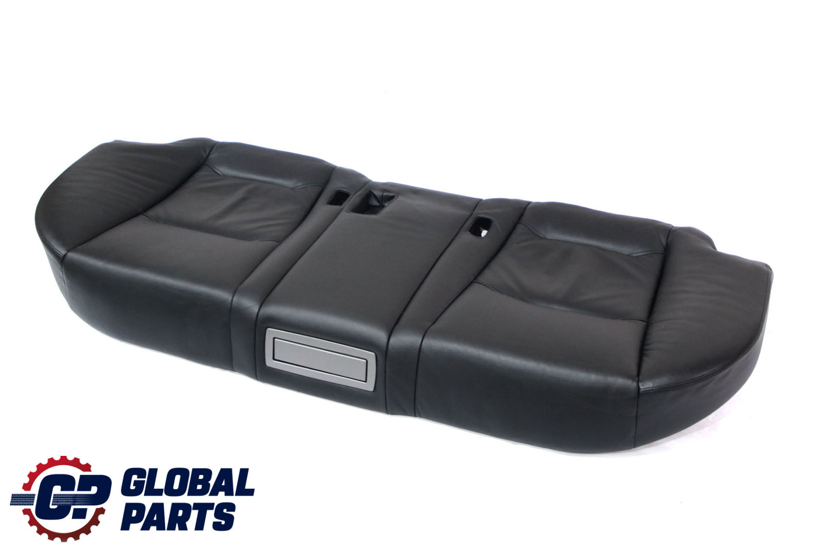 BMW E65 Rear Seat Bench Base Couch Seat Cover Black Leather Pearl