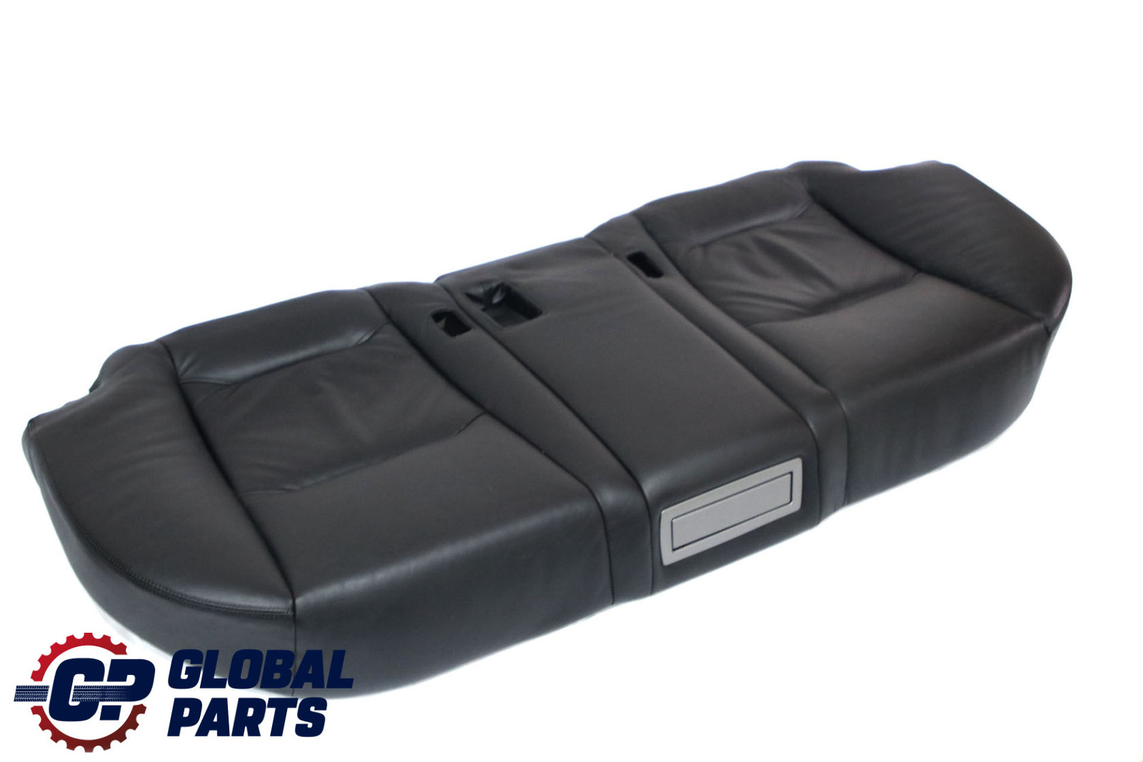 BMW E65 Rear Seat Bench Base Couch Seat Cover Black Leather Pearl