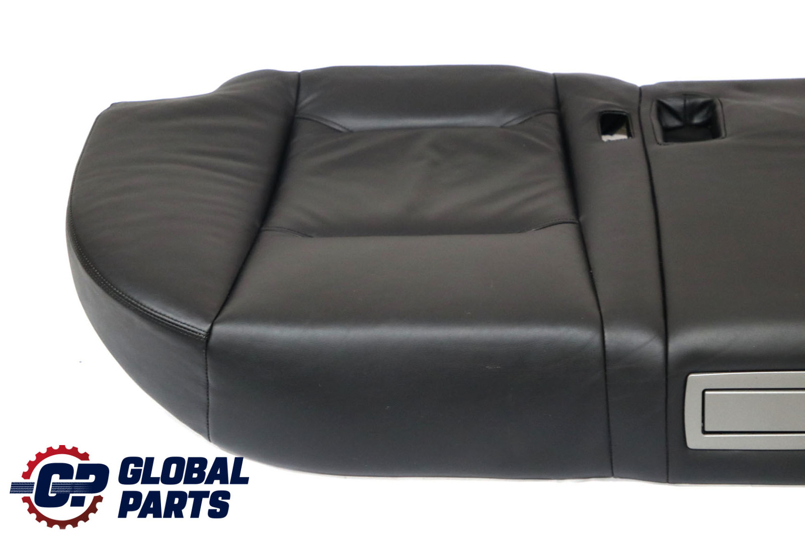 BMW E65 Rear Seat Bench Base Couch Seat Cover Black Leather Pearl