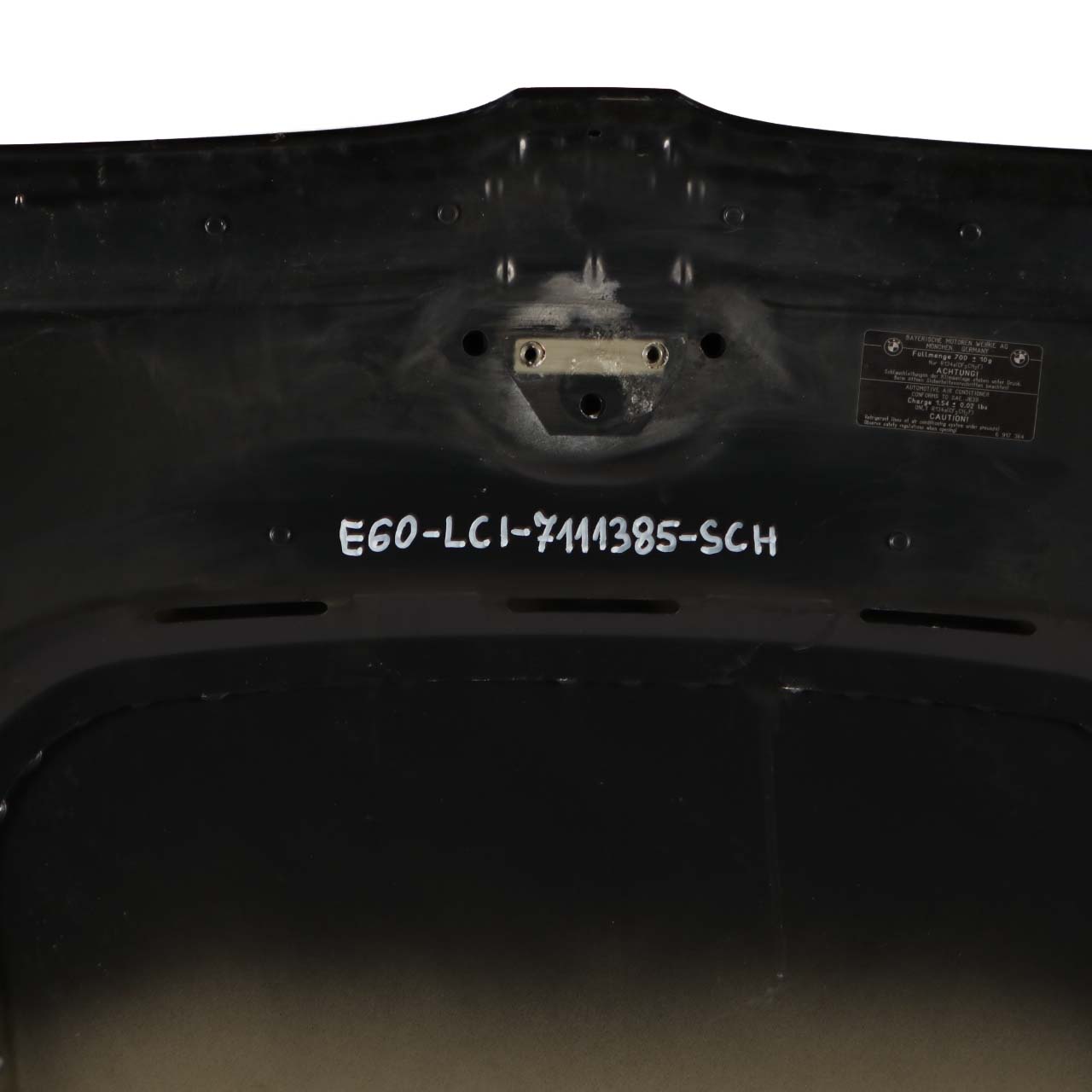 BMW E60 E61 Hood Bonnet Cover Panel Schwarz 2 Black - 668