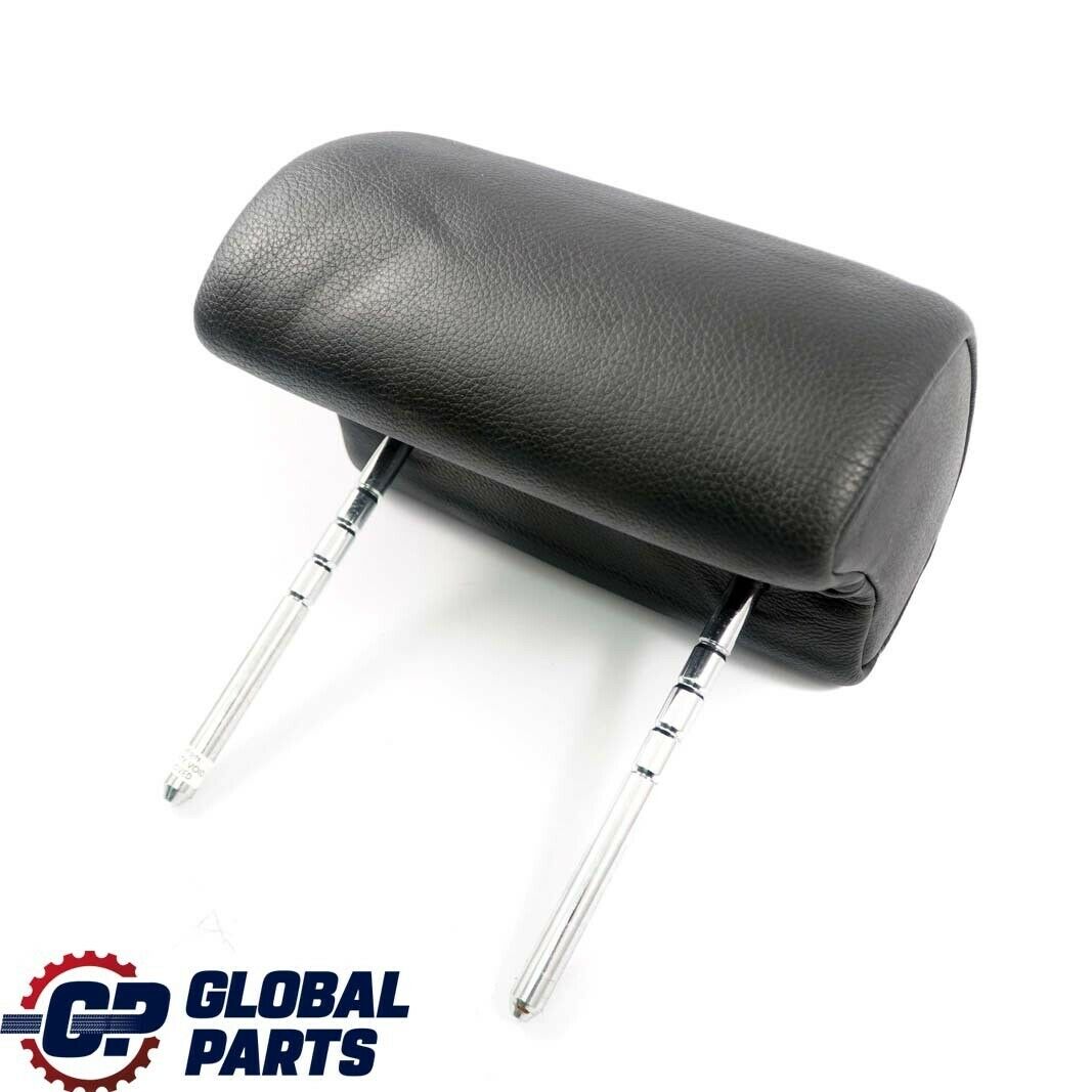 BMW X5 Series E53 Rear Seat Left Right N/O/S Headrest Leather Schwarz