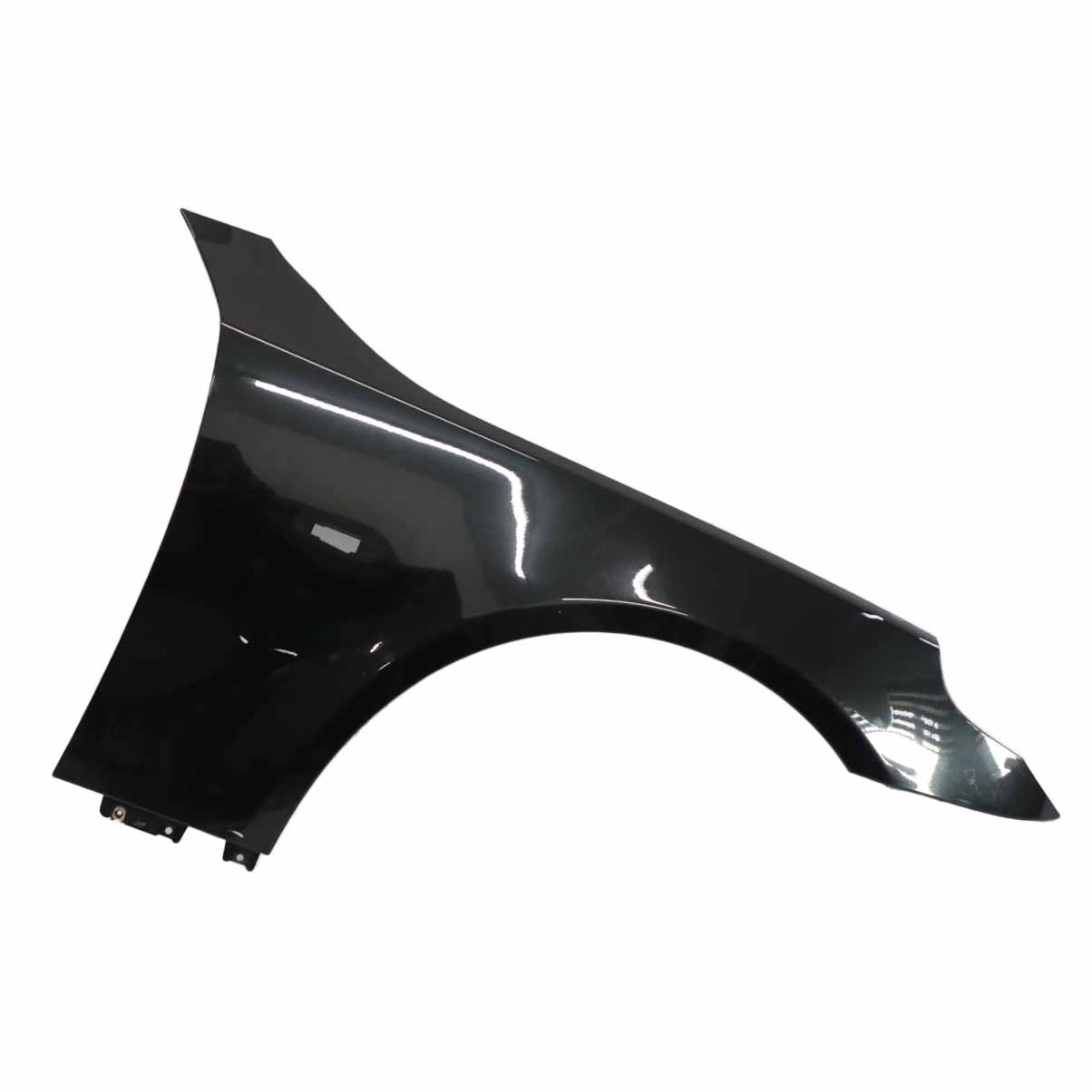 BMW E60 Side Wing Panel Fender Front Right O/S Black Sapphire Metallic - 475