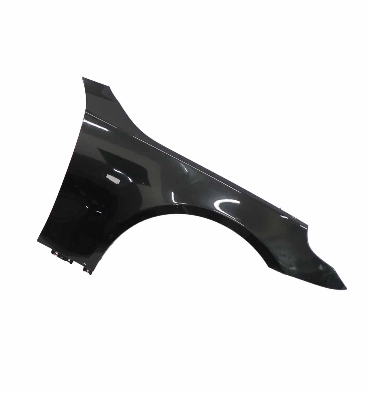 BMW E60 Side Wing Panel Fender Front Right O/S Black Sapphire Metallic - 475