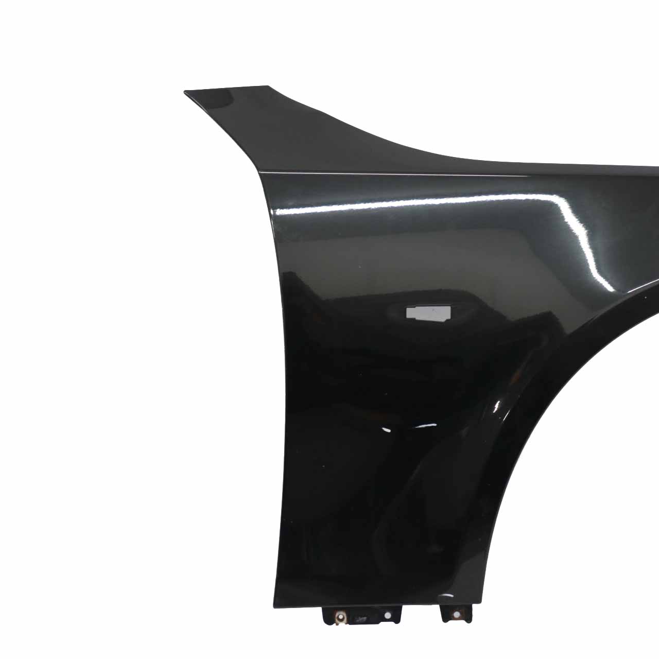 BMW E60 Side Wing Panel Fender Front Right O/S Black Sapphire Metallic - 475