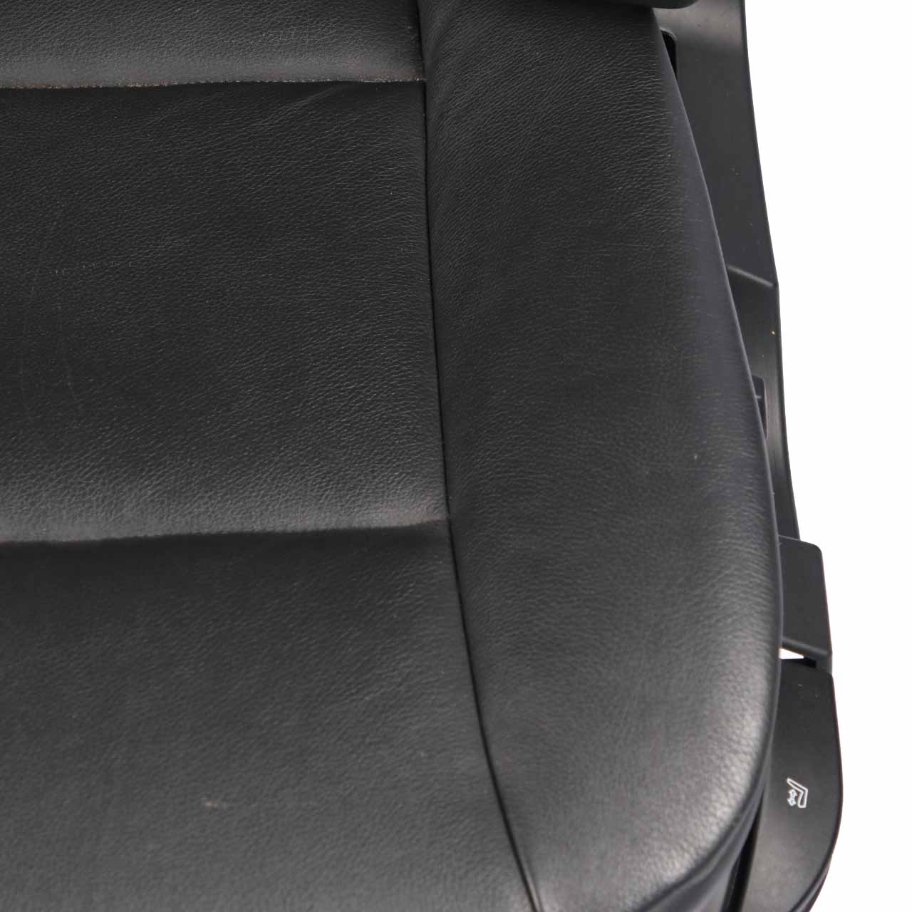 Leather Seats BMW E60 E61 Black Dakota Interior Front Driver Passenger Seat 