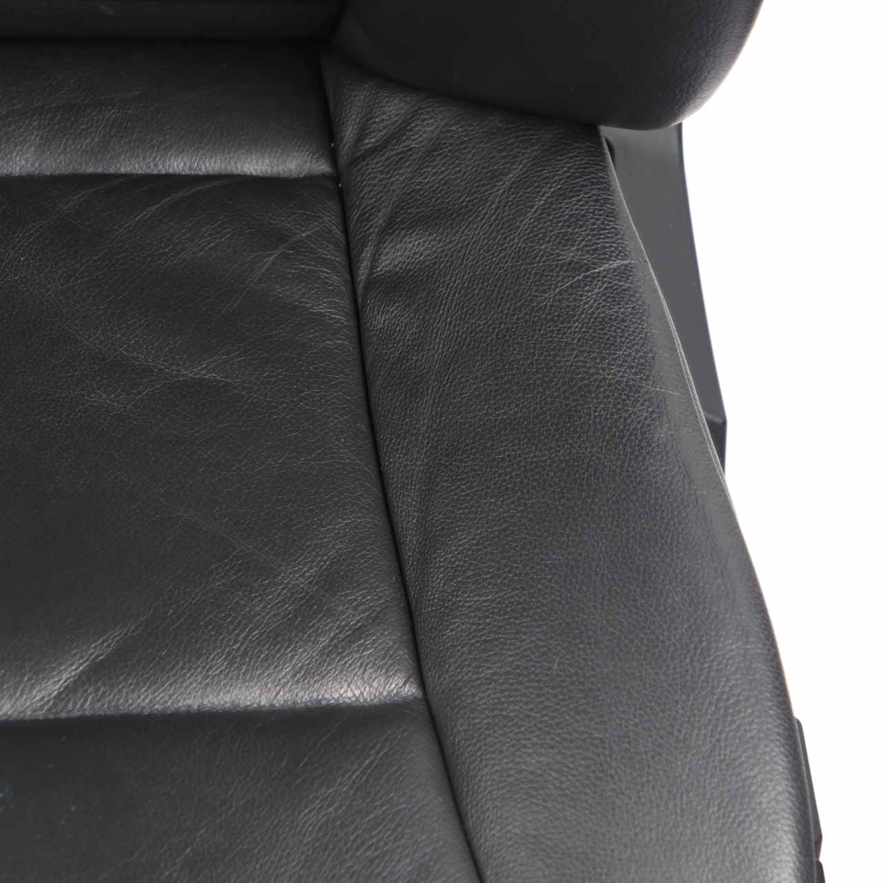 Leather Seats BMW E60 E61 Black Dakota Interior Front Driver Passenger Seat 