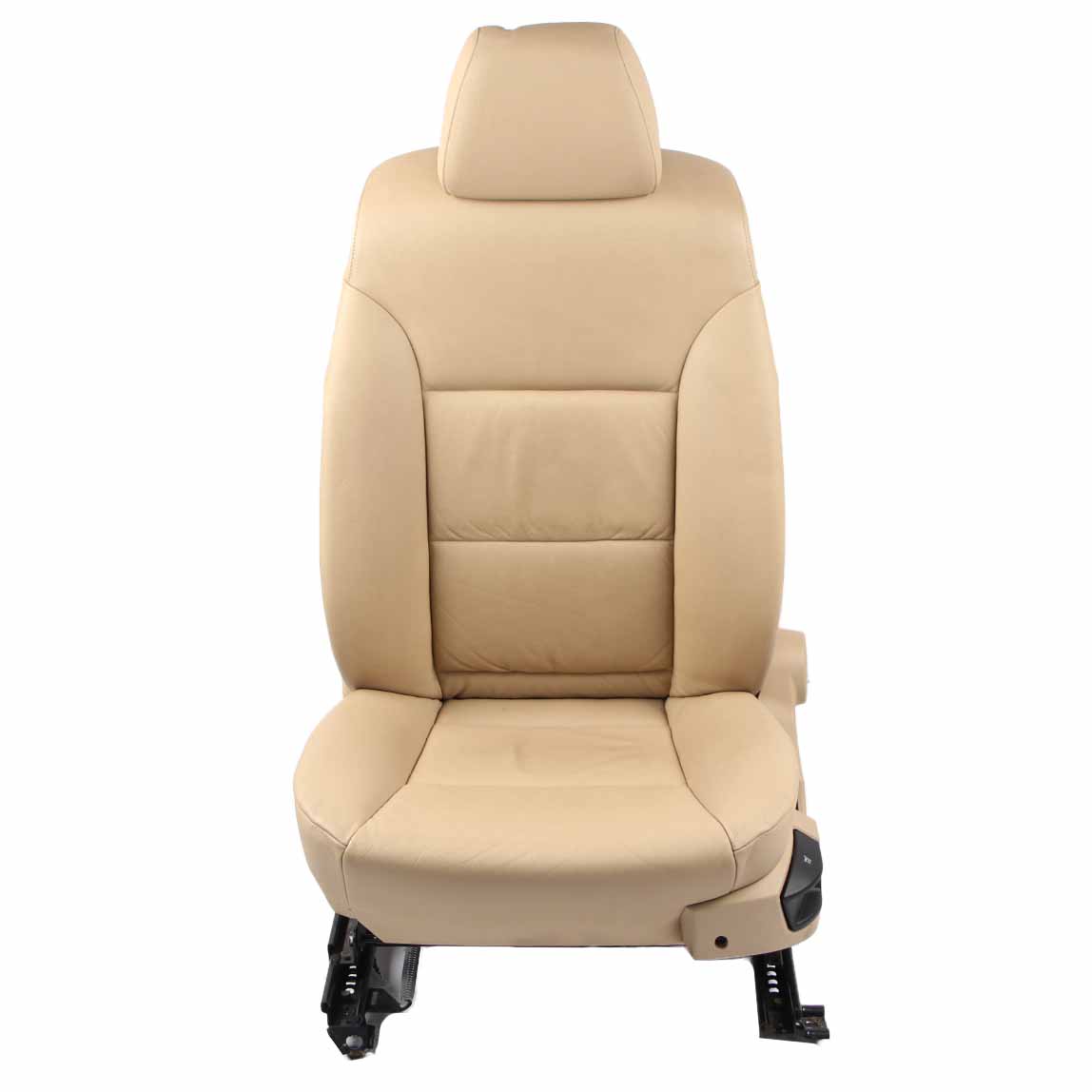 BMW E60 E61 Front Left N/S Seat Beige Leather Dakota