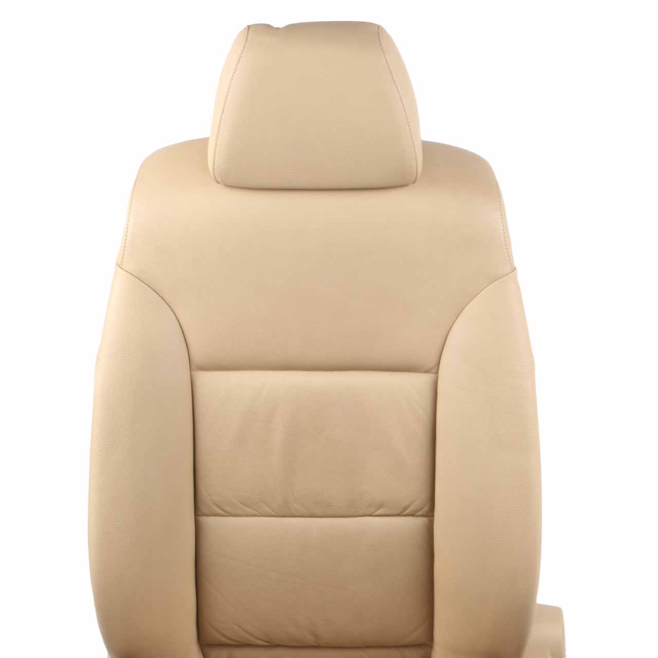 BMW E60 E61 Front Left N/S Seat Beige Leather Dakota