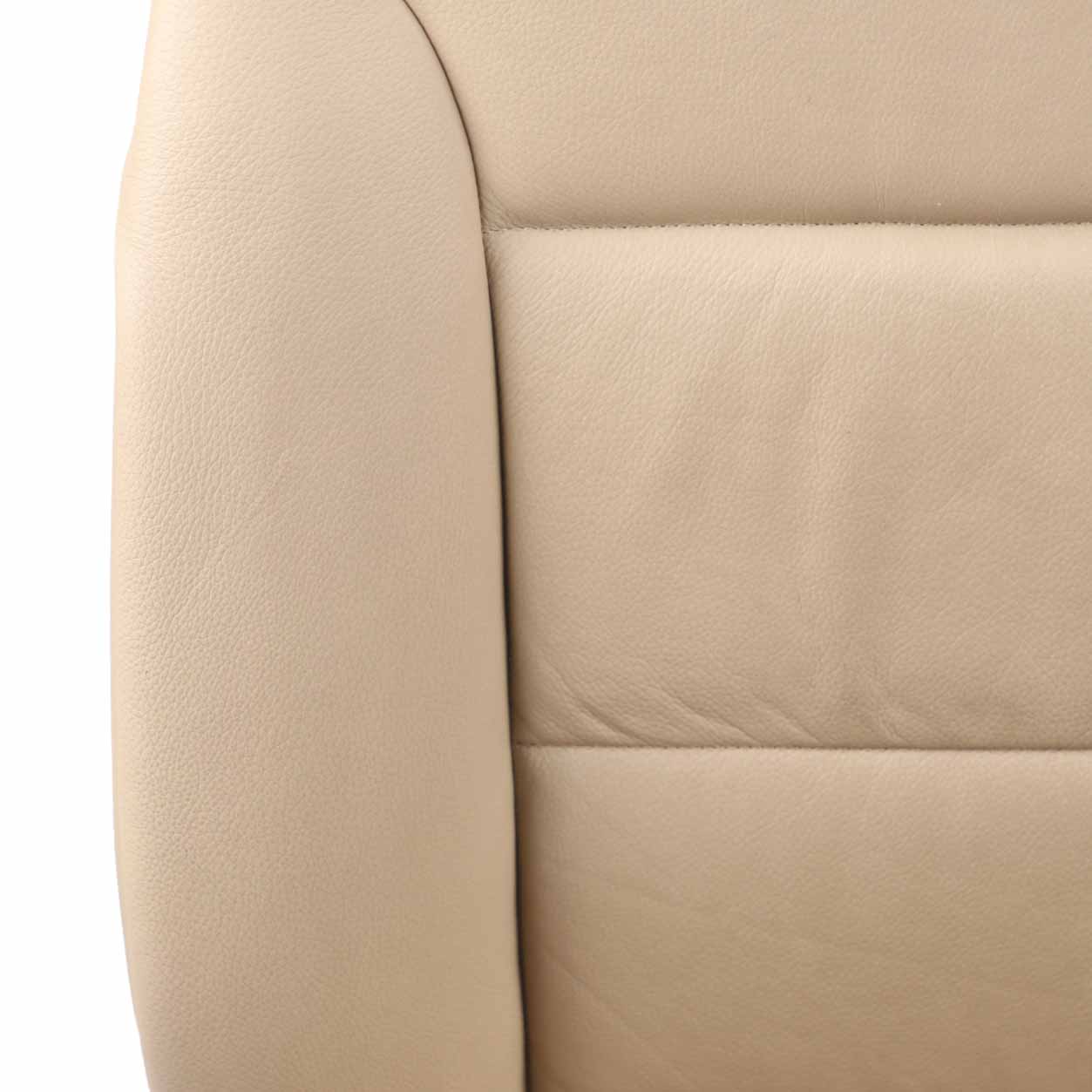 BMW E60 E61 Front Left N/S Seat Beige Leather Dakota