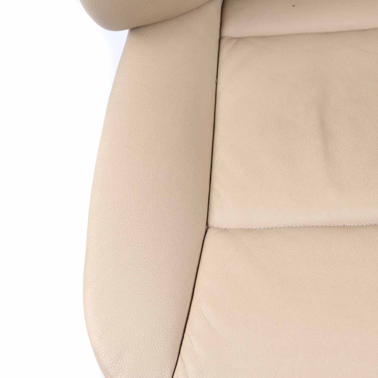 BMW E60 E61 Front Left N/S Seat Beige Leather Dakota