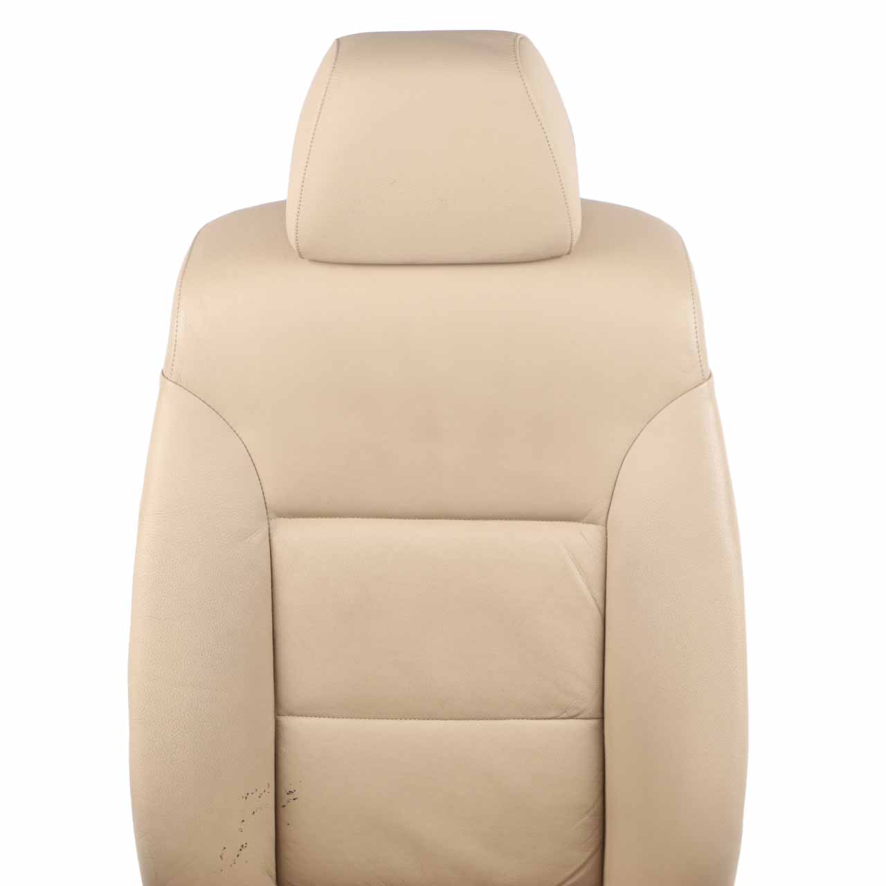 BMW 5 Series E60 E61 Beige Leather Front Right O/S Seat