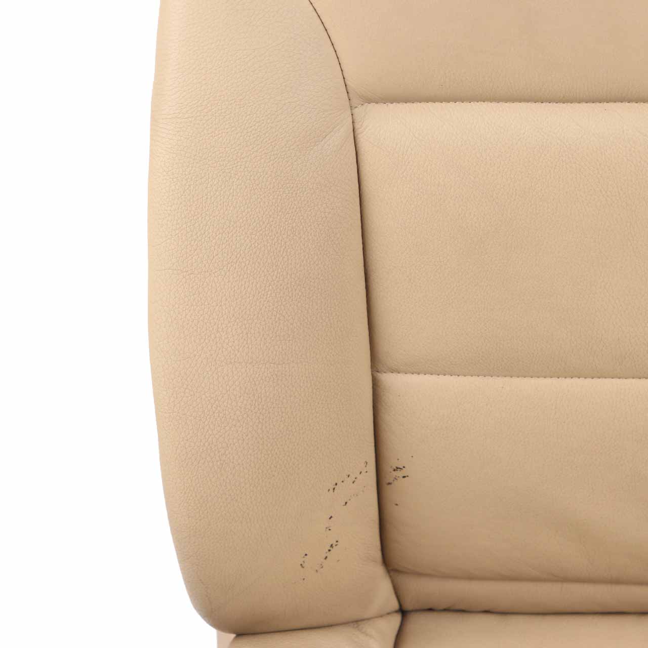 BMW 5 Series E60 E61 Beige Leather Front Right O/S Seat