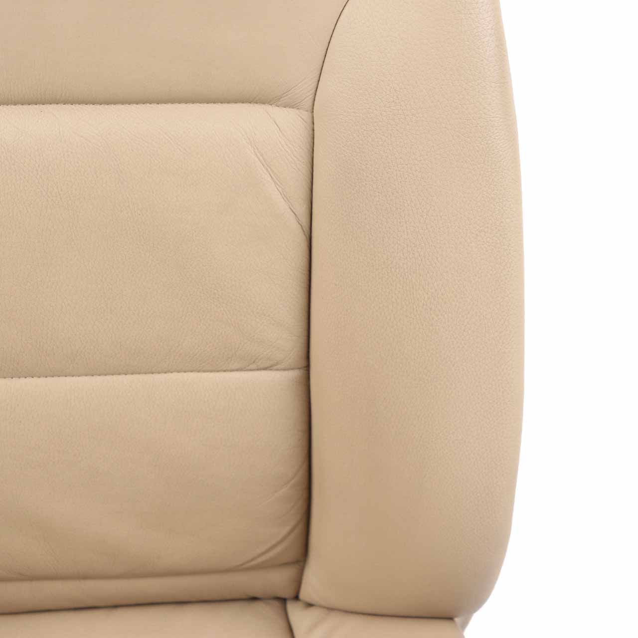 BMW 5 Series E60 E61 Beige Leather Front Right O/S Seat