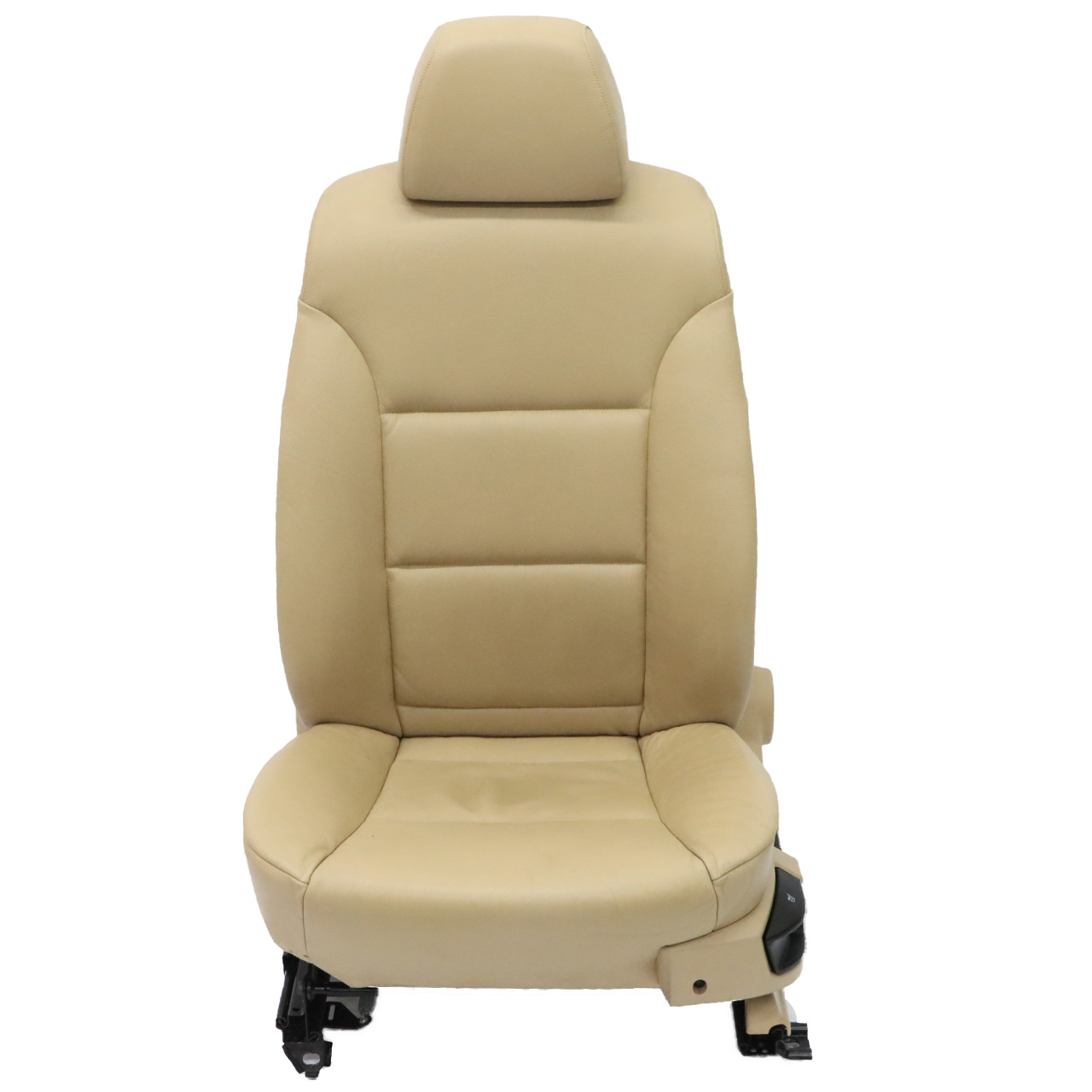 BMW E60 E61 Front Left N/S Seat Beige Leather Dakota Interior Electric