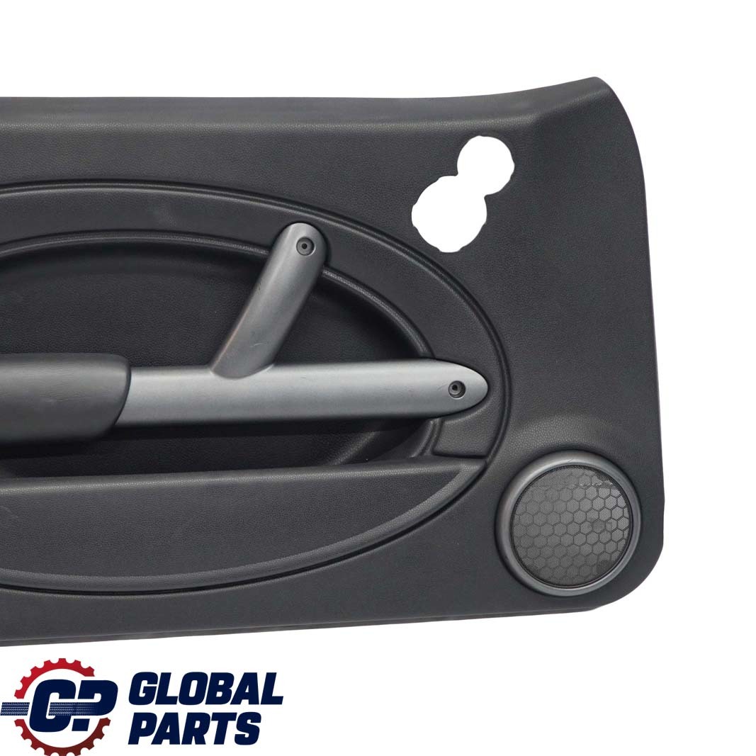 BMW Mini R50 R53 2 Front Left N/S Door Card Side Trim Panther Black Anthracite