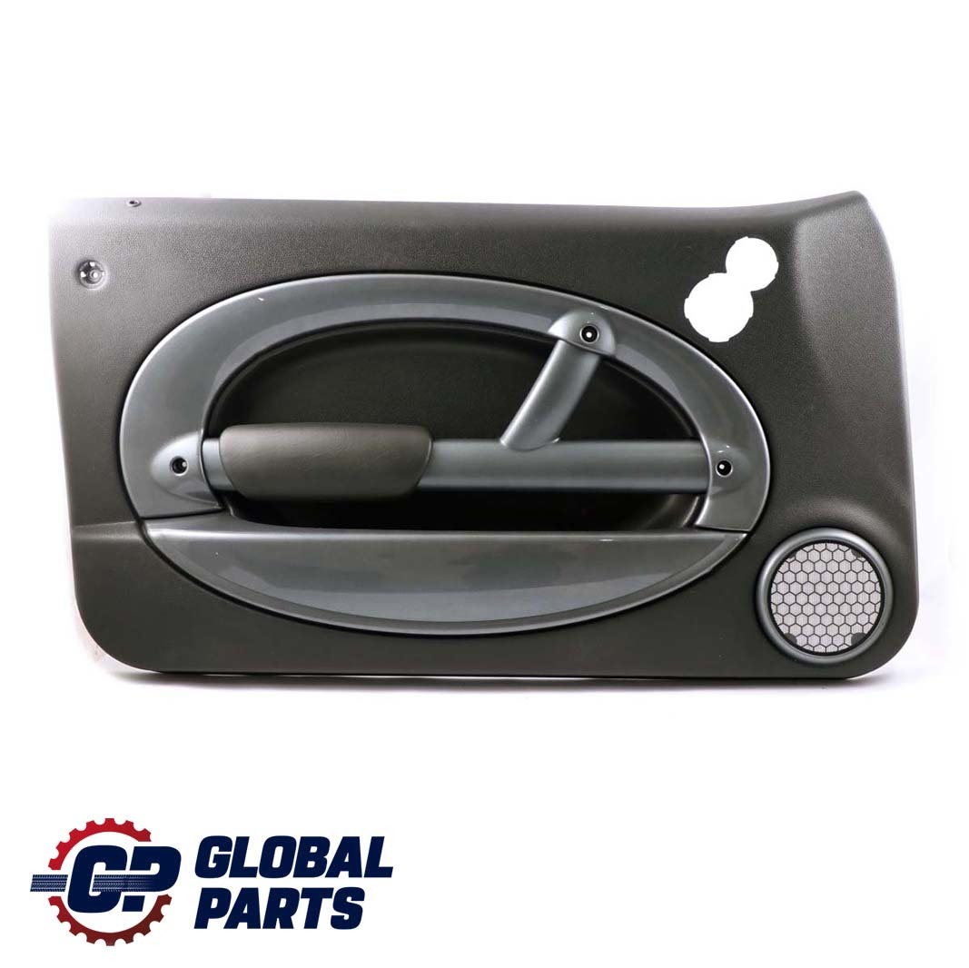 Mini R50 R53 Front Left N/S Door Card Side Trim Panther Black Anthracite