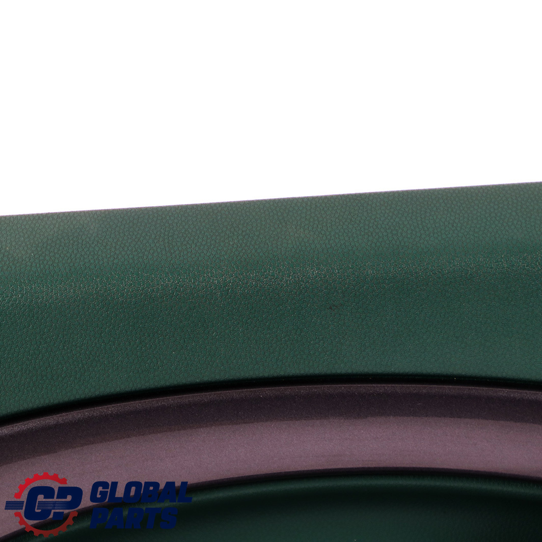 Mini Cooper R50 Front Left N/S Door Card Side Trim Emerald Green Anthracite