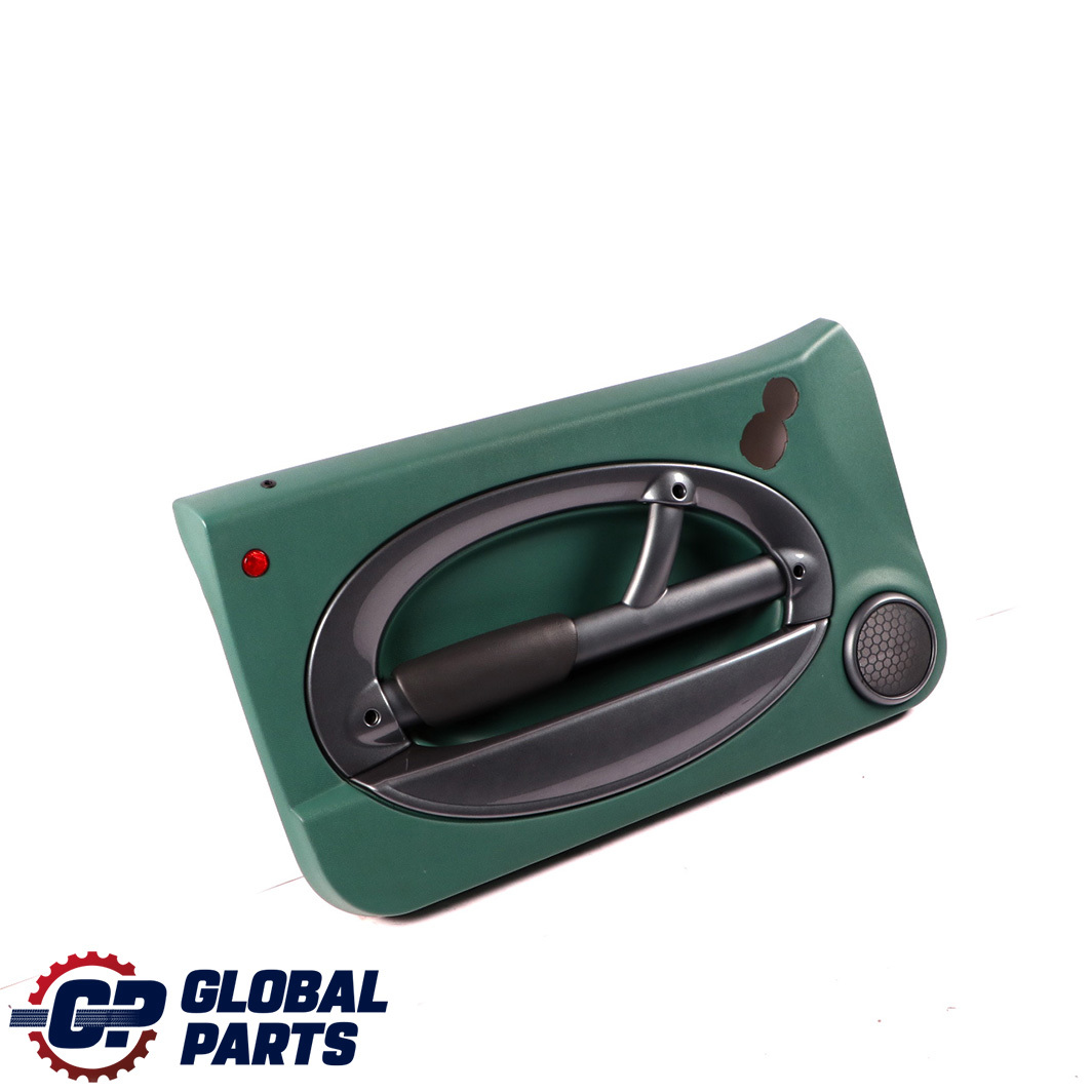 Mini Cooper R50 Front Left N/S Door Card Side Trim Emerald Green Anthracite