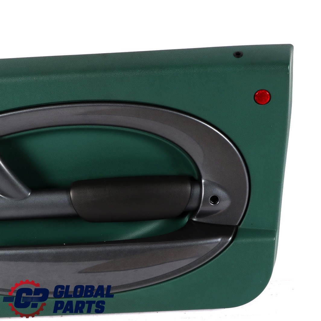 Mini Cooper R50 Front Right O/S Door Card Side Trim Emerald Green Anthracite