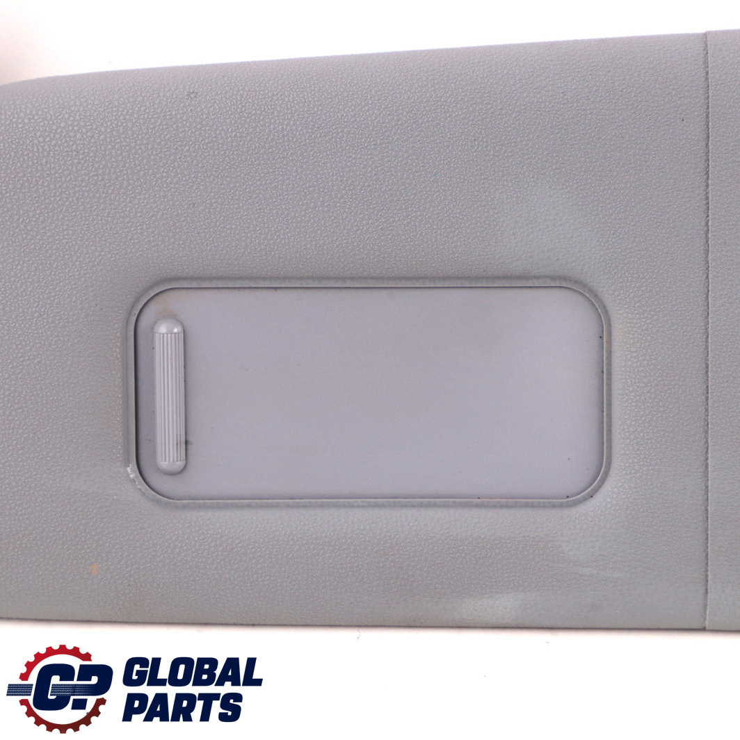 BMW 1 E81 E82 E87 Illuminated Sun Visor With Mirror Left N/S Alaskagrau Grey