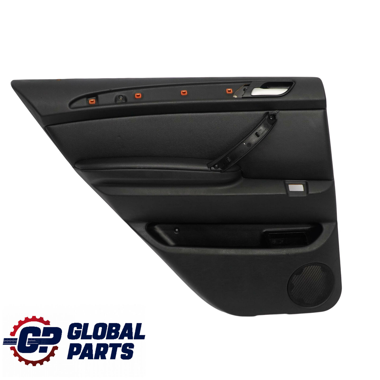 BMW X5 Series E53 Black Leather Walknappa Rear Left N/S Door Card Trim Panel