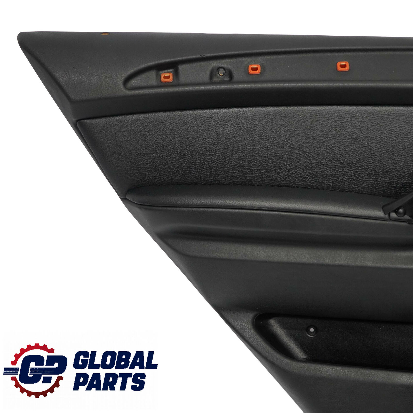 BMW X5 Series E53 Black Leather Walknappa Rear Left N/S Door Card Trim Panel