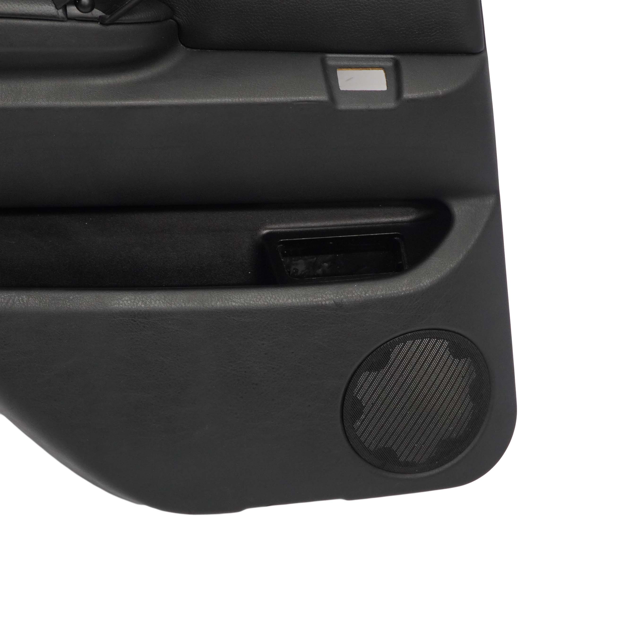 BMW X5 Series E53 Black Leather Walknappa Rear Left N/S Door Card Trim Panel