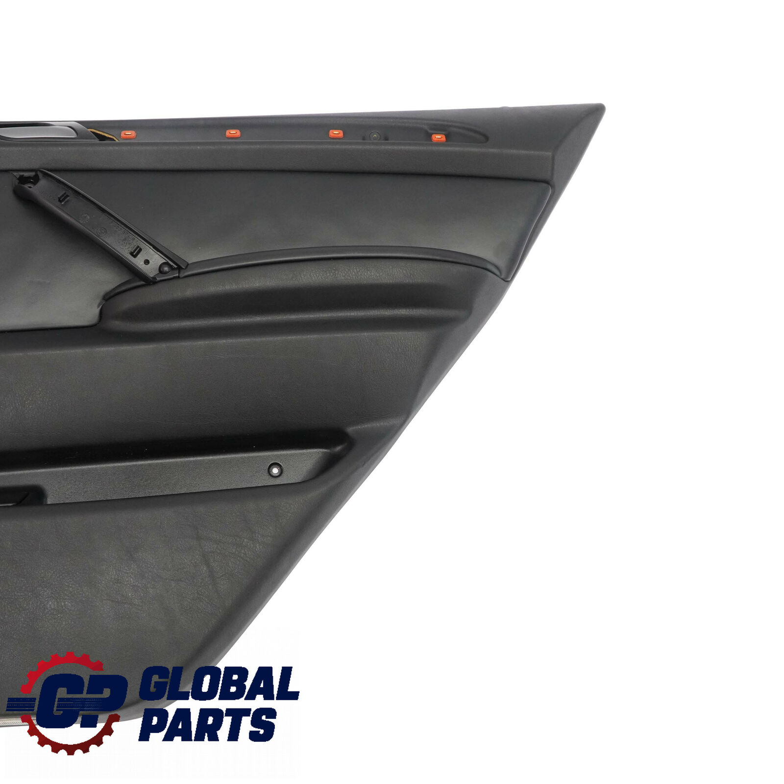 BMW X5 Series E53 Black Leather Walknappa Rear Right O/S Door Card Trim Panel