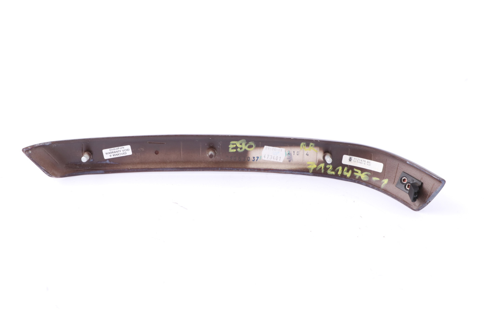 BMW 3 Series 1 E90 E91 Trim Door Strip Rear Right O/S Wood Burr Walnut 7121476