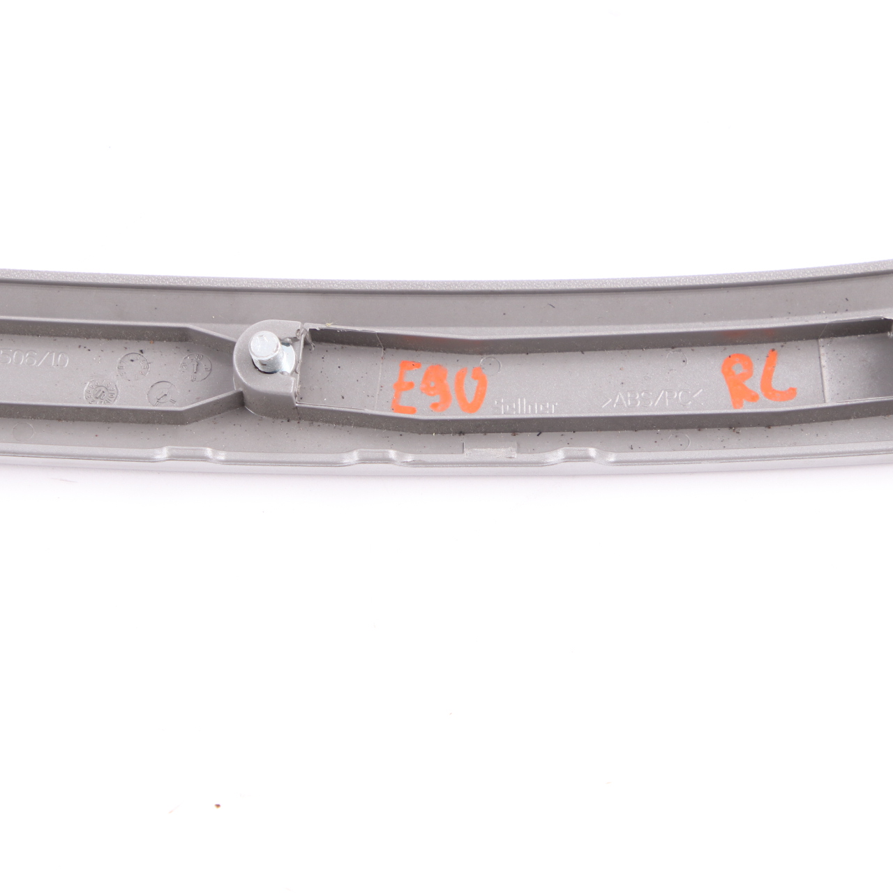 BMW E90 E91 Door Card Strip Trim Interior Rear Left N/S Titan 90 Silver 6970557