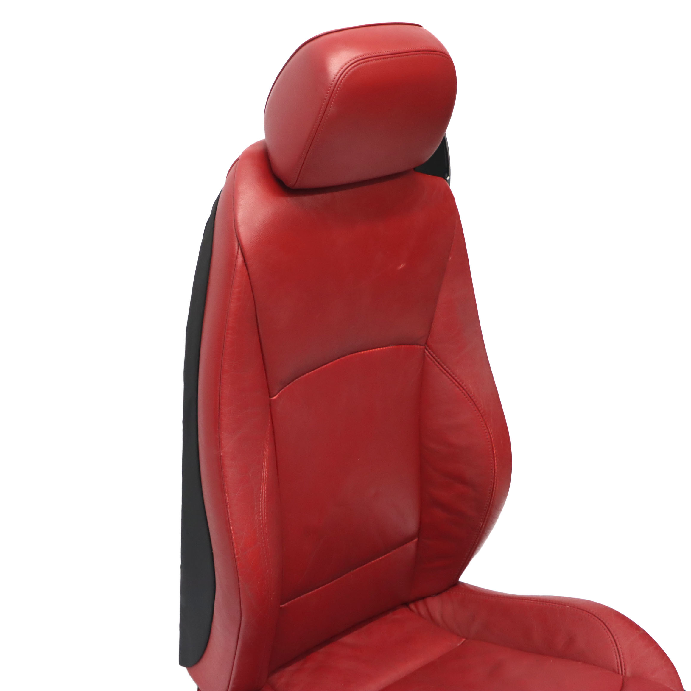 Front Seat BMW Z4 E85 E86 Cabrio Roadster Heated Red Leather Left N/S Oregon