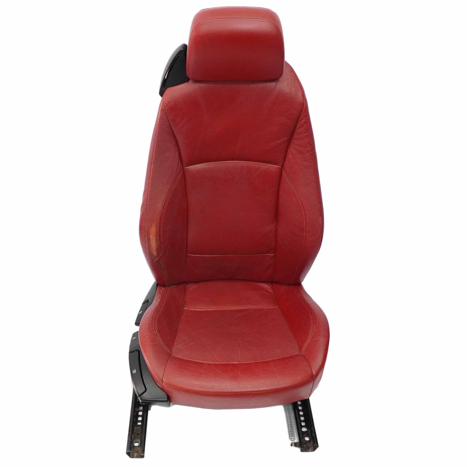 BMW Z4 E85 E86 Cabrio Roadster Red Leather Front Right O/S Seat Oregon