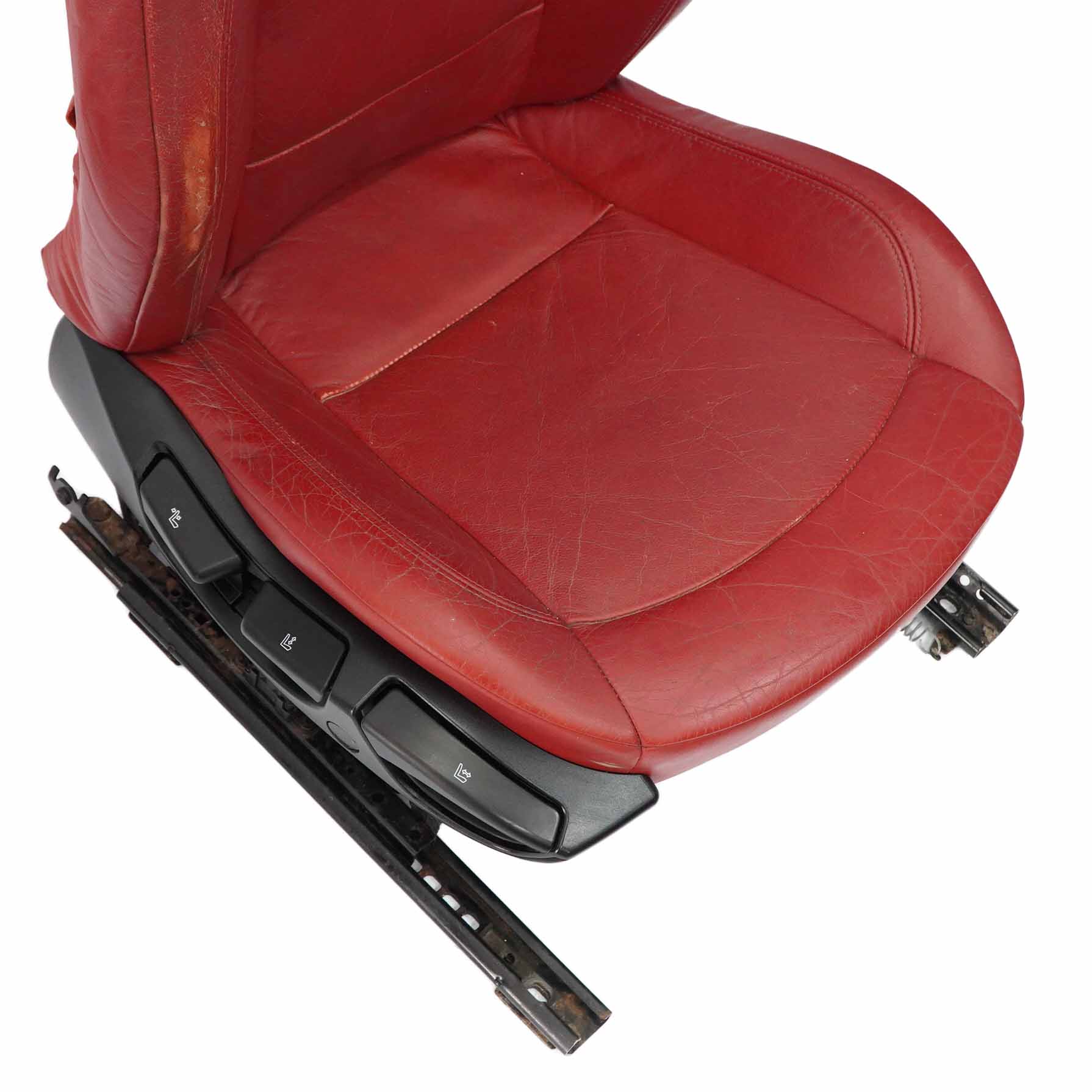 BMW Z4 E85 E86 Cabrio Roadster Red Leather Front Right O/S Seat Oregon