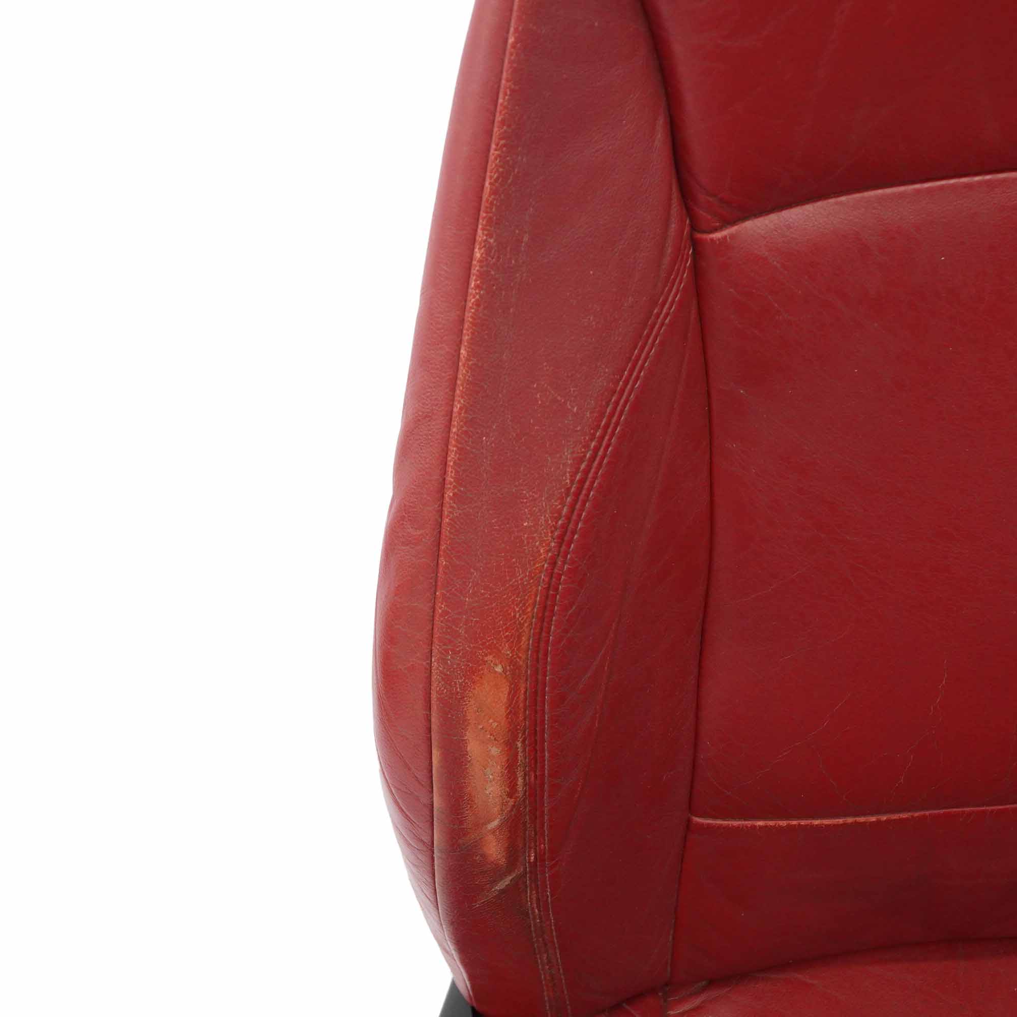 BMW Z4 E85 E86 Cabrio Roadster Red Leather Front Right O/S Seat Oregon