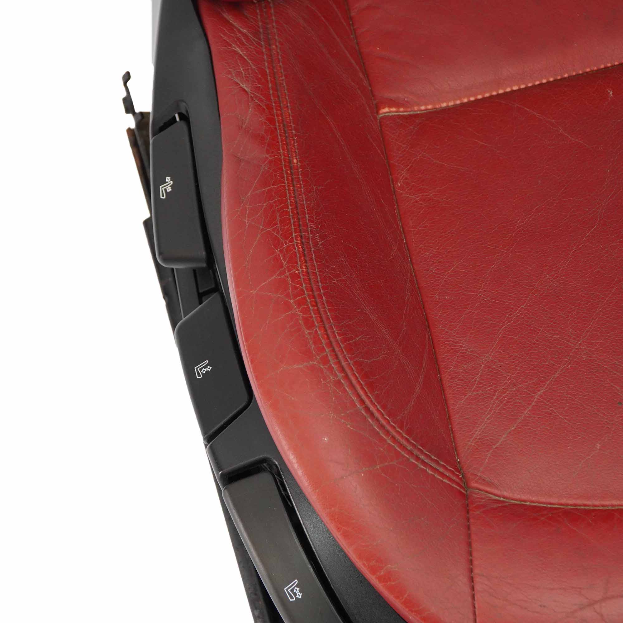 BMW Z4 E85 E86 Cabrio Roadster Red Leather Front Right O/S Seat Oregon