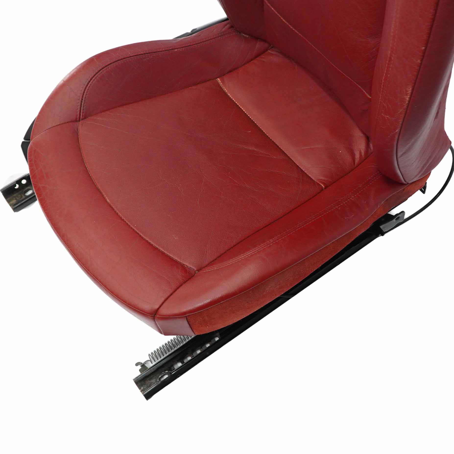 BMW Z4 E85 E86 Cabrio Roadster Red Leather Front Right O/S Seat Oregon