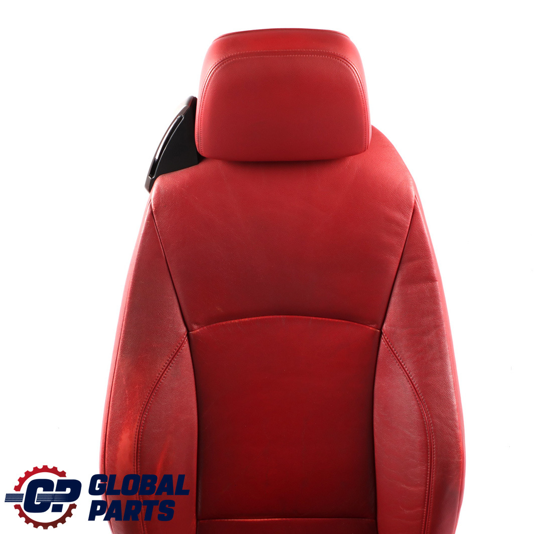 BMW Z4 Series E85 E86 Cabrio Roadster Red Leather Front Right O/S Seat Oregon