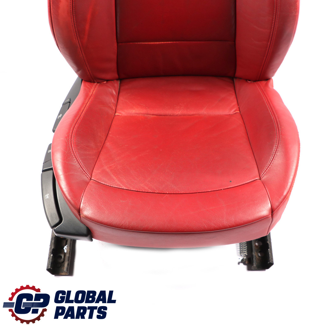 BMW Z4 Series E85 E86 Cabrio Roadster Red Leather Front Right O/S Seat Oregon