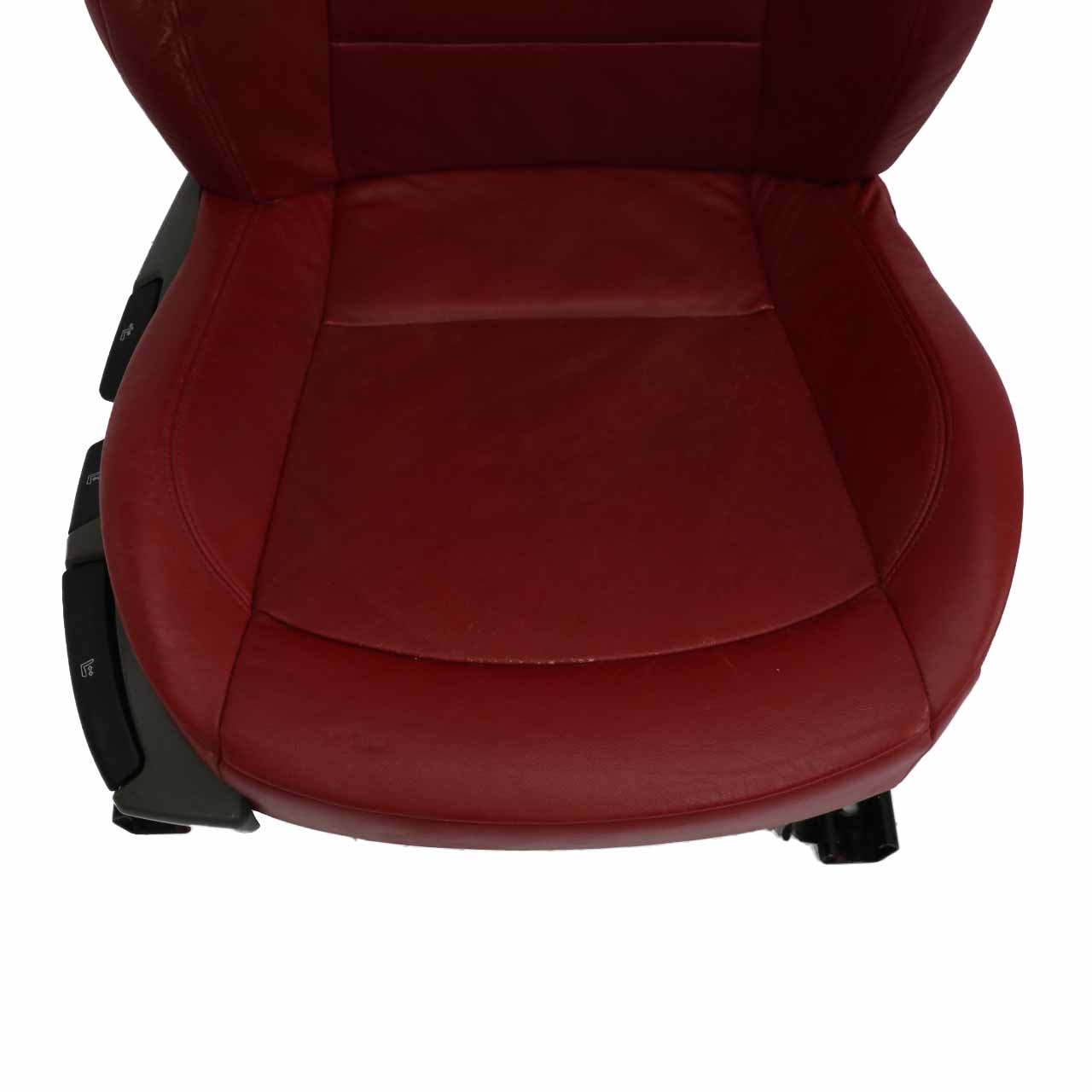 Front Seat BMW Z4 E85 E86 Cabrio Roadster Right O/S Red Leather Oregon