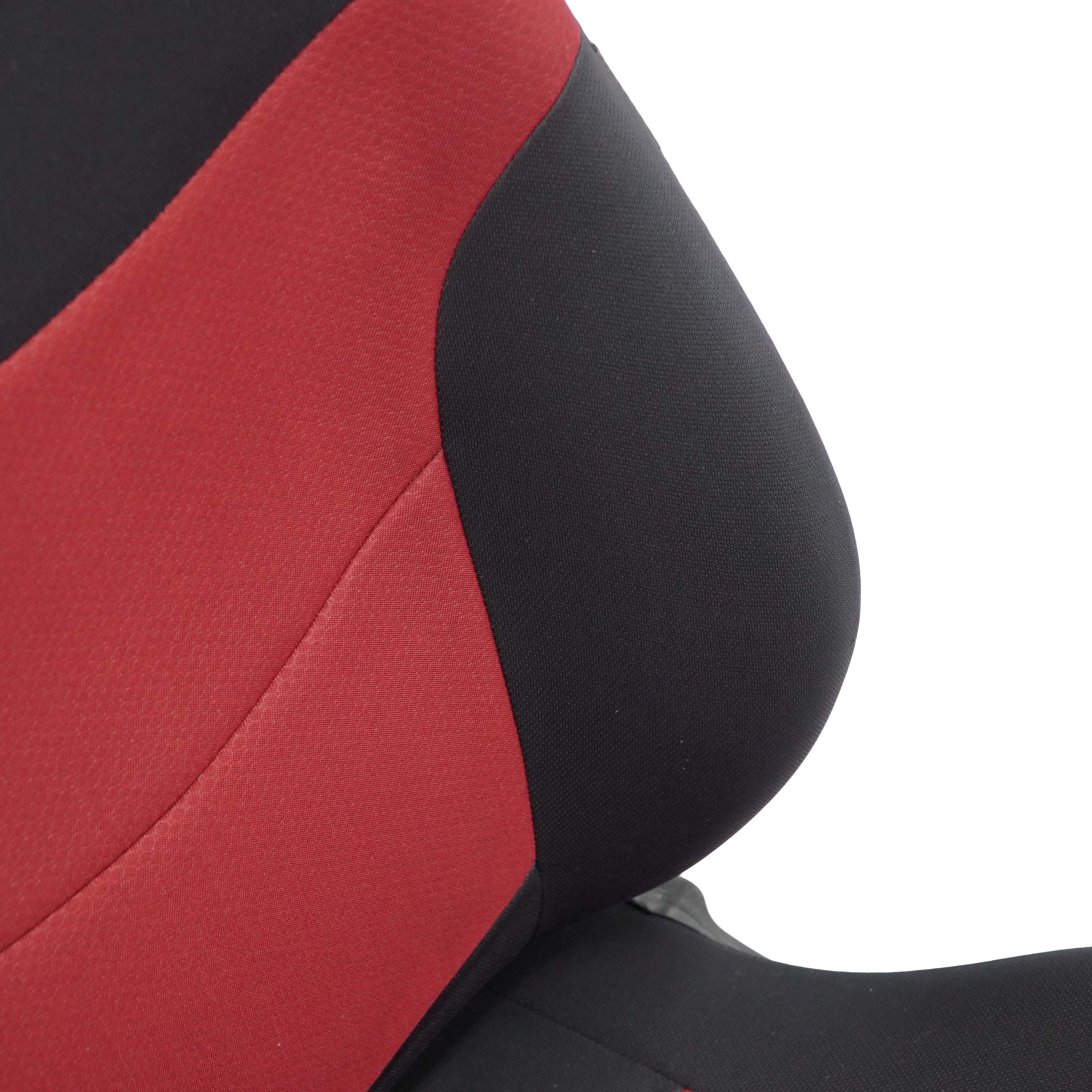 Mini Cooper R50 R52 Cabrio Front Right O/S Sport Seat Cloth Molette Tartan Red