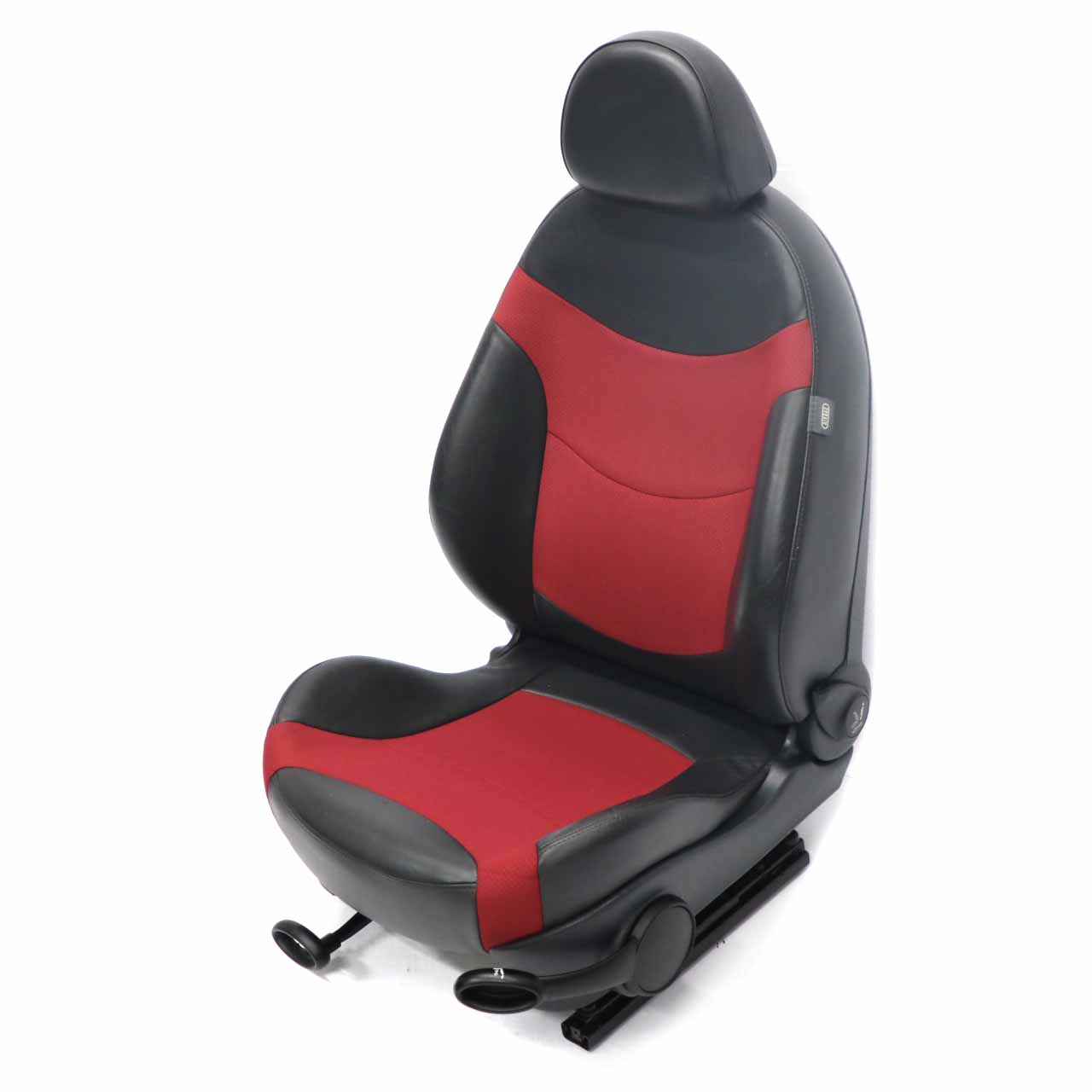 Mini Cooper One R50 R52 Cloth Fabric / Leather Front Left N/S Sport Seat Red